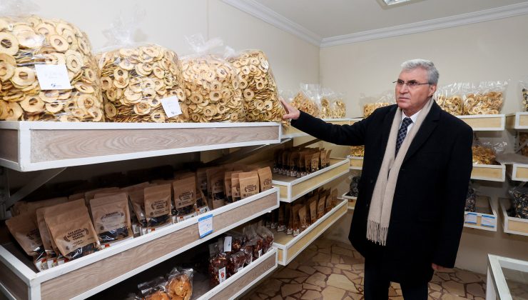 10 ton sebze meyve kurusu üretildi