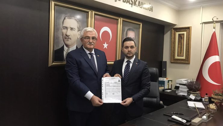 Yaşar Faruk Balkaya,Sapanca’dan Başkan Aday Adaylığı başvurusunu yaptı