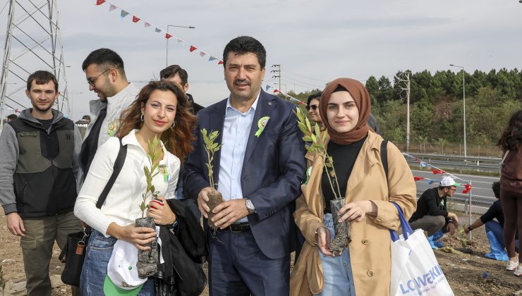 Geleceğe Nefes’ mottosuyla fidan dikimi gerçekleştirdi.
