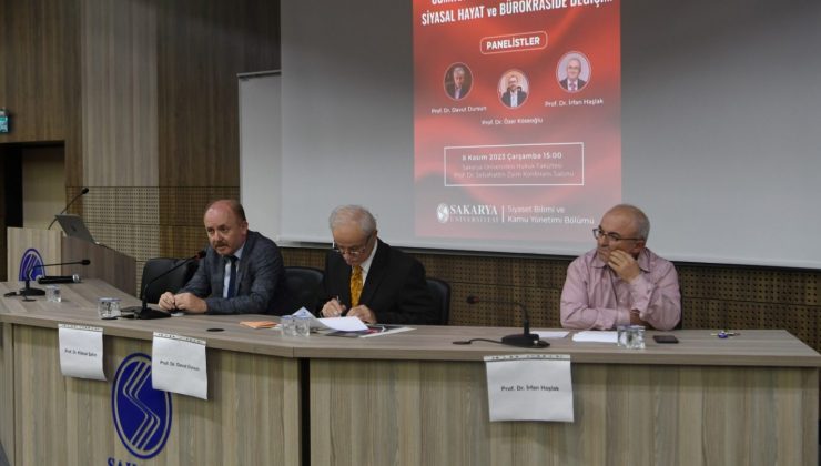Türkiye’de Kentleşme Konferansı Sakarya Üniversitesi’nde gerçekleşti