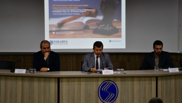 Uluslararası Hukukta Filistin Meselesi ele alındı