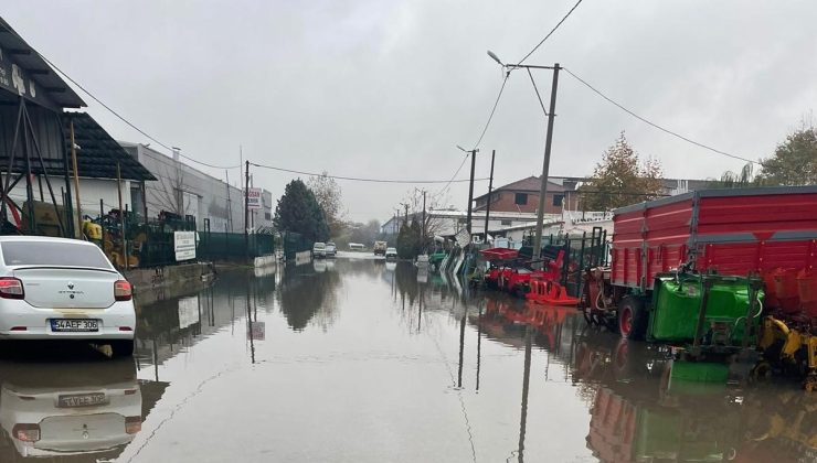 Başkan Gedik “Zirai aletler Sanayi Sitesi sular altında!”