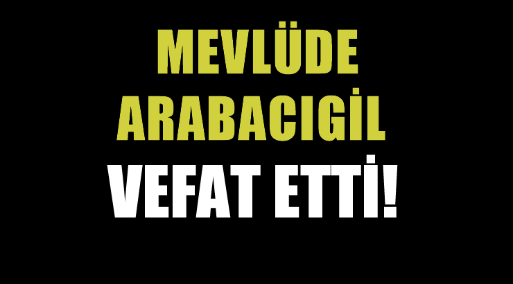 ARABACIGİL AİLESİNİN ACI GÜNÜ!..
