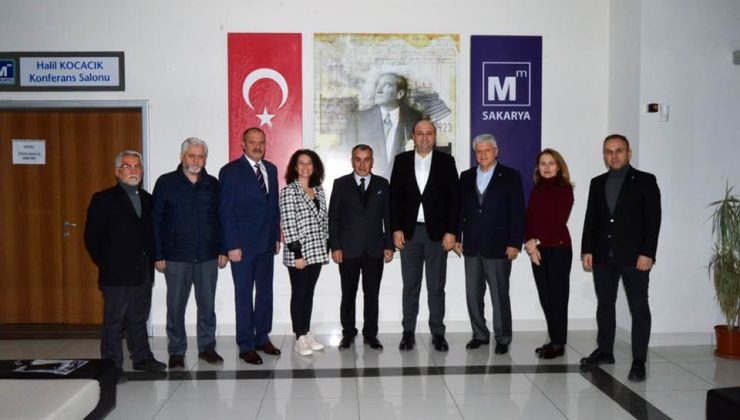 Nureddin SUBAŞI’dan Sakarya SMMMO Başkanı Atalay’a ziyaret