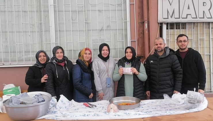 Yukarıkirazca Mahallesinde Filistin için kermes