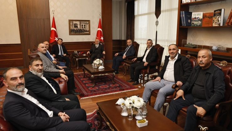 ARSİADER’den Sakarya Valisi  Yaşar KARADENİZ’e  makamında ziyaret