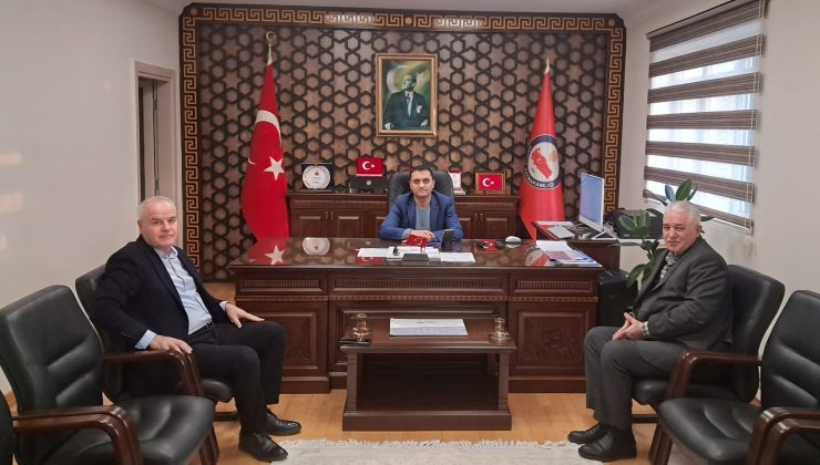 Kaymakamımız Ahmet Can Pınar’ı ziyaret ettik