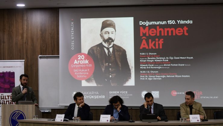 Doğumunun 150. Yılında Vatan Şairi Mehmet Akif Ersoy yad edildi