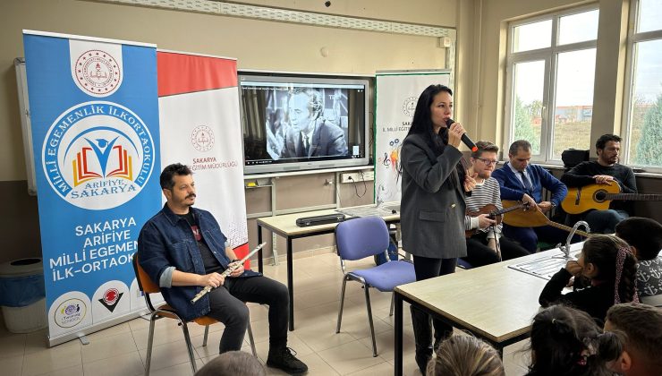 Müzik Öğretmenleri Sanat Sakarya Projesi kapsamında okullarda