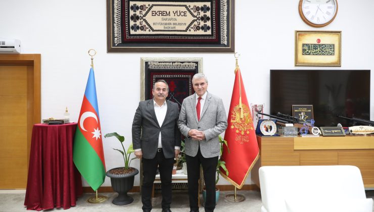 Başkan Yüce’yi ziyaret etti.
