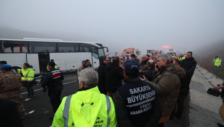 Kuzey Marmara Otoyolu Sakarya geçişinde feci kaza