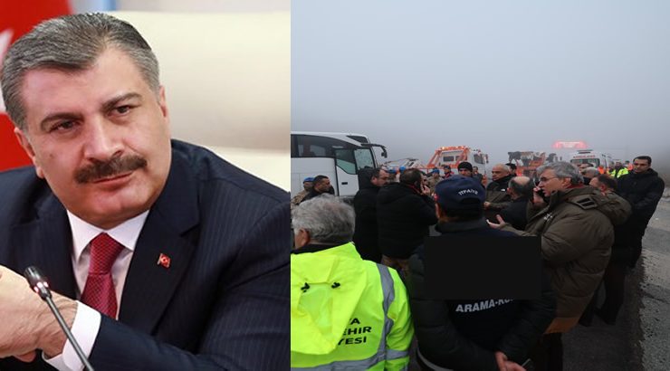 Bakan Koca,Yaralılar 30 ambulans ile hastanelere nakledildi