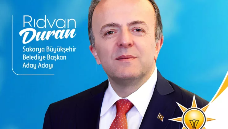 Rıdvan Duran Büyükşehir aday adayı oldu