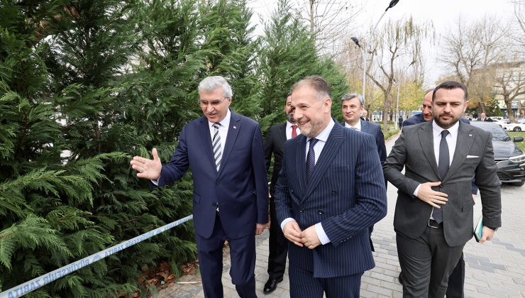 Milli Eğitim Bakan Yardımcısı Kemal Şamlıoğlu’nu ağırladı