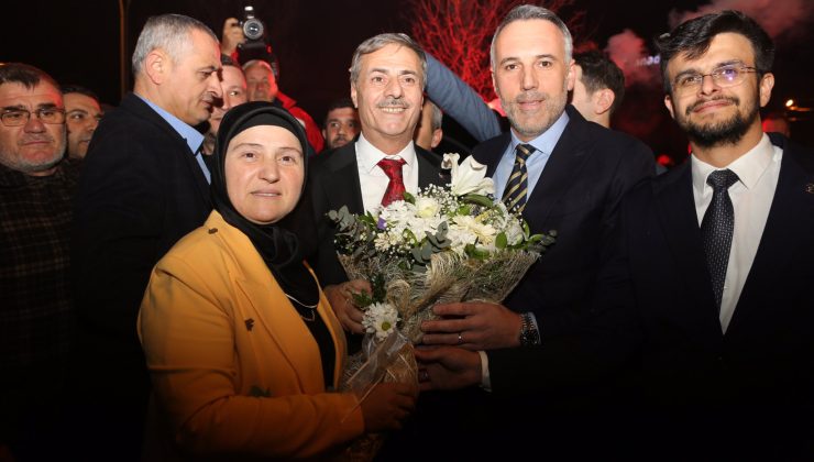 Yusuf Alemdar, şehirde coşkuyla karşılandı