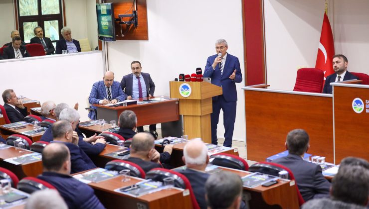 2024 yılının ilk meclis toplantısında hayata geçirilen 200’e yakın projeyi anlattı