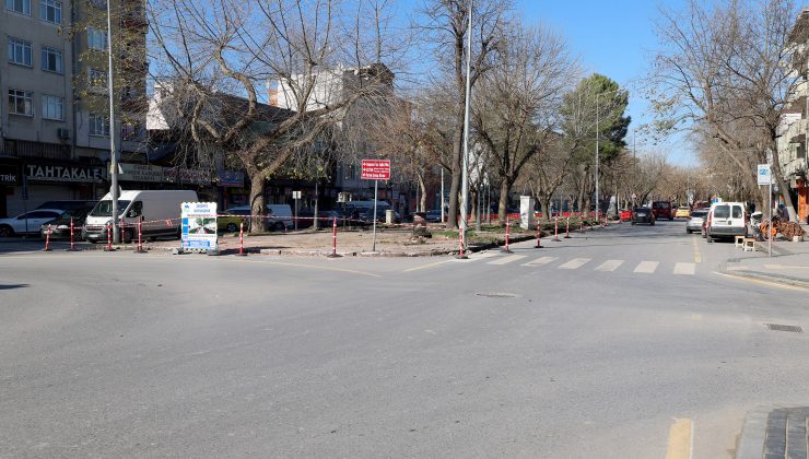 Karaağaç Bulvarı’nda dönüşüm çalışmaları başladı