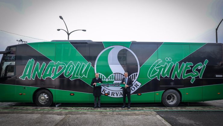Büyükşehir Başkan Adayı Yusuf Alemdar’dan Sakaryaspor’a takım otobüsü jesti