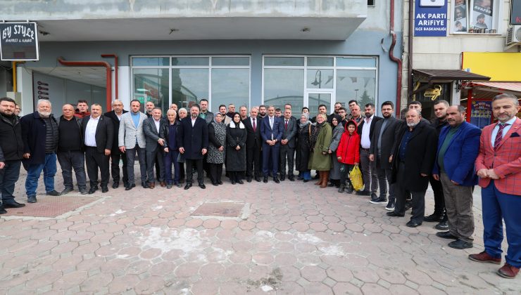 Yusuf Alemdar Arifiye İlçe teşkilatı ile buluştu