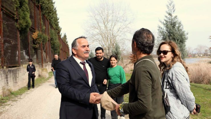 Başkan Karakullukçu,saha çalışmalarına devam ediyor