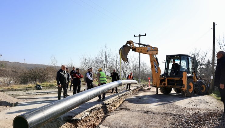 Şehir Hastanesi’nin altyapısında çalışmalar devam ediyor