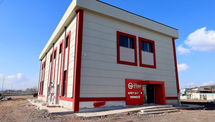 Afet Eğitim Merkezi Büyük ölçüde tamamlandı