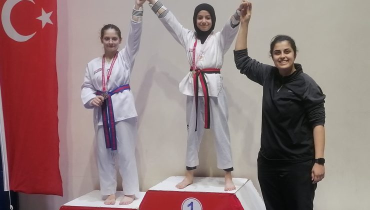 Taekwondo Yıldız Kızlar Kategorisinde İl 1’incisi oldu