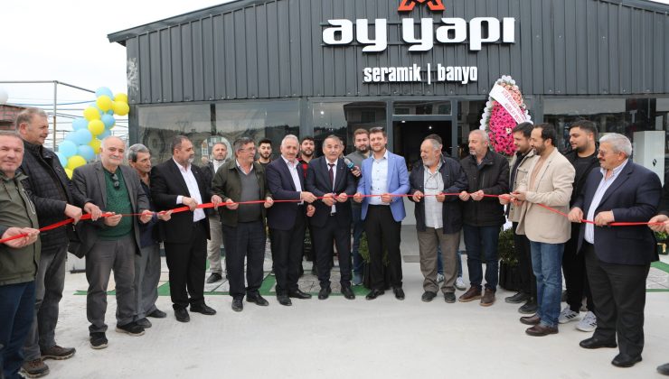 Ay Yapı İşletmesi ilçemizde hizmete girdi