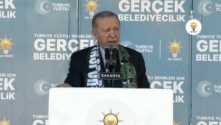 Cumhurbaşkanı Recep Tayyip Erdoğan,  Sakaryalılara seslendi.
