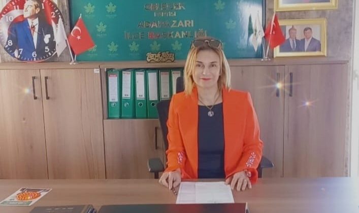 Gelecek Partisi Sakarya il kadın kolları başkanı istifasına açıklama!