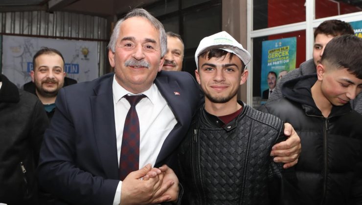 Cumhuriyet Mahallesinde ‘Bizim Semtin Gençleri’ ile buluştu