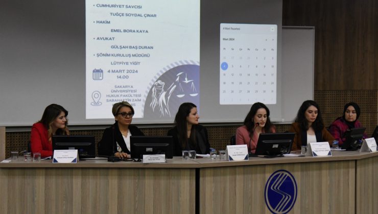 “Hukuk Mesleklerinde Kadın” Paneli düzenlendi