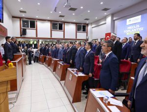 Yusuf Alemdar başkanlığında ilk meclis toplandı