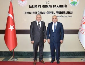 Tarım Reformu Genel Müdürü Dr. Osman Yıldız’ı ziyaret etti