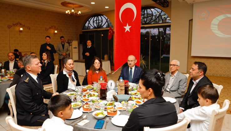 Türk Polis Teşkilatının Şehit aileleri ve Gazileri ile iftar sofrasında buluştu