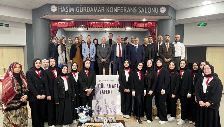 Kut’ül Amare Zaferinin 108. Yıl Dönümü  Kutlandı.