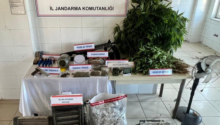 Bir şahsın ev ve eklentilerinden çıktı!