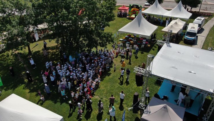Şehrin Çocukları  çevre şenliğinde yaza ‘merhaba’ dedi