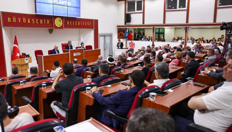 Büyükşehir Haziran ayı Meclis Toplantısı gerçekleşti