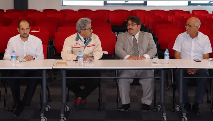 Mesleki eğitimde iş birliği toplantısı gerçekleşti