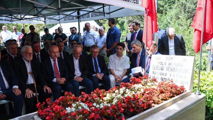 15 Temmuz Şehidimiz GÖKBAYRAK,mezarı başında anıldı