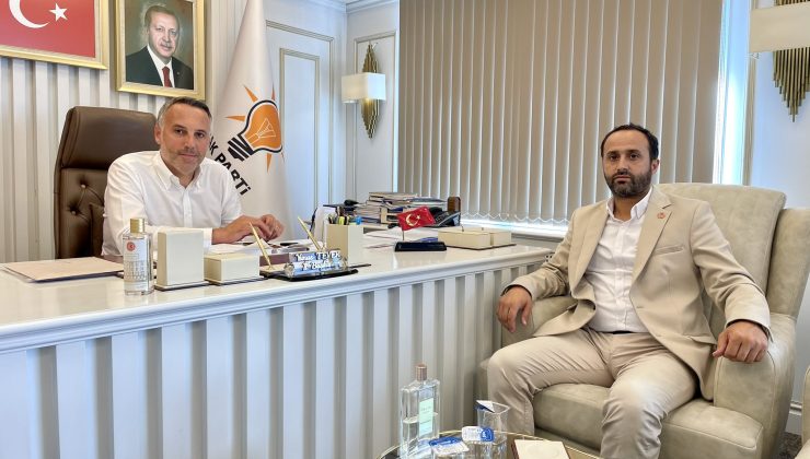 Muhtar Murat Altaç’dan İl Başkanı Tever’e ziyaret