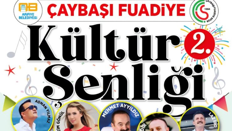 Çaybaşıfuadiye Mahallesinde festival coşkusu.