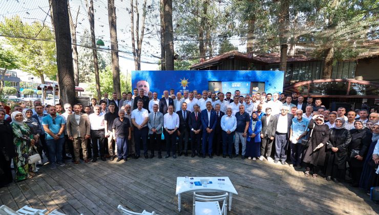 “AK Parti, ülkesi ve milleti için canını hiçe sayanların kurduğu bir partidir”