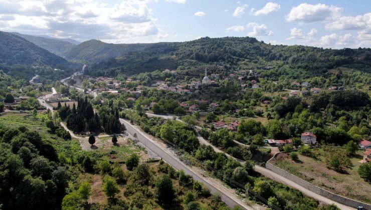 Akçay’a giden yol yepyeni bir yüze kavuştu