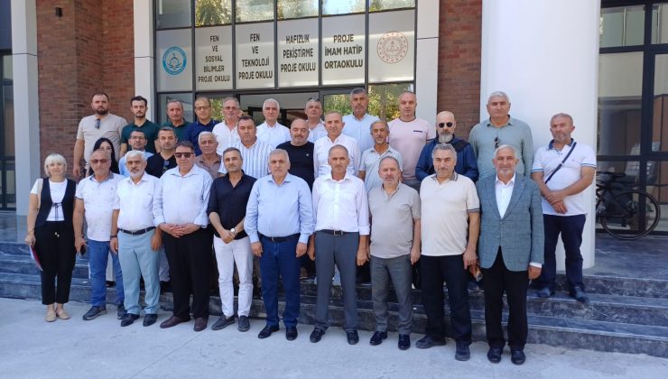 15 Temmuz Milli İrade Derneği Yöneticileri; Ali İnci bir araya geldi