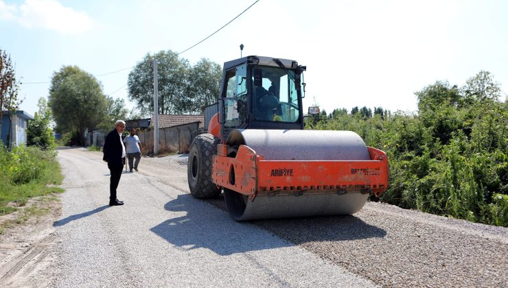 Arifiye Belediyesinden Soğuk Asfalt Çalışması