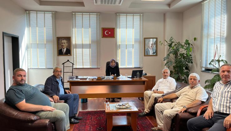 Başkan Vekili Serap Yıldız’ı ziyaret ettiler