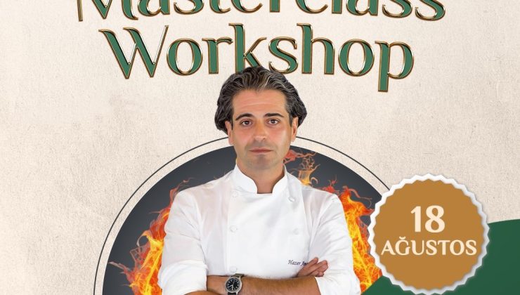 Ünlü Şef Hazer Amani’den SATSO Mutfak Sanatları Akademisi’nde Workshop