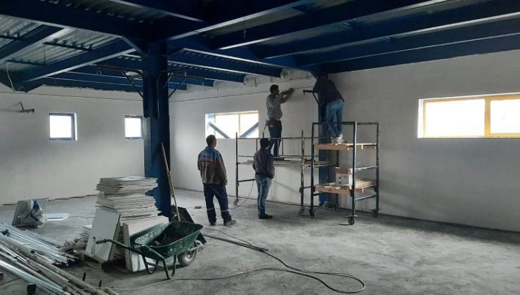 Bakım ve onarım da kendi kaynaklarını kullanan  Gençlik ve Spor İl Müdürlüğü